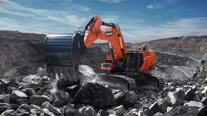 How about the Doosan excavator